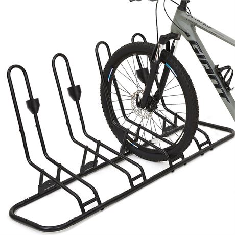 4 Floor Bike Rack, Safeguard Disc Brakes & Derailleurs Design, Waterproof