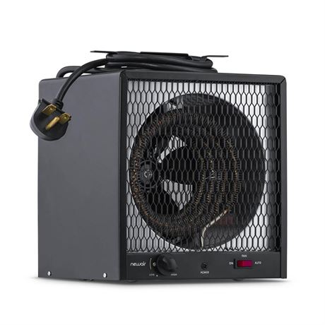 NewAir Portable Heater (240V) Portable Electric Garage Heater Heats Up to 600