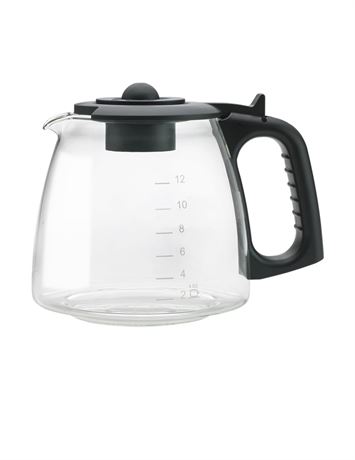 Café Brew Cafe Brew 12 Cup Glass Replacement Coffee Carafe, Borosilicate Glass