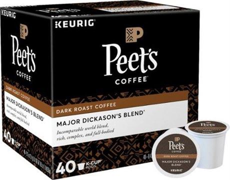 Peet S Coffee™ K-Cup Major Dickason S Blend Coffee K-Cup Pods Box of 40