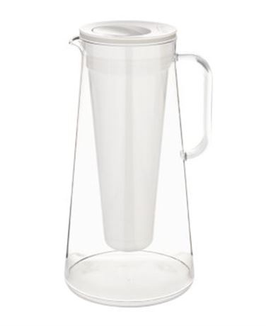 LifeStraw Home 10-Cup BPA-Free Plastic Filter Pitcher; White