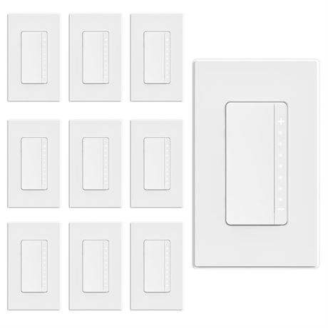 ELEGRP Dimmer Switch, Digital Dimmer Light Switch for LED Lights 150W, INC/HAL