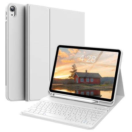 Keyboard Case for iPad (A16) 11th/10th Generation (11/10.9 Inch, 2025/2022)