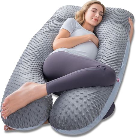 Meiz Pregnancy Pillows, Pregnancy Body Pillow, Pregnancy Pillows for Sleeping,