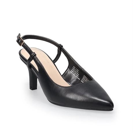 Apt. 9® Mid Height Slingback Heels Women's Pointed Toe Shoes,