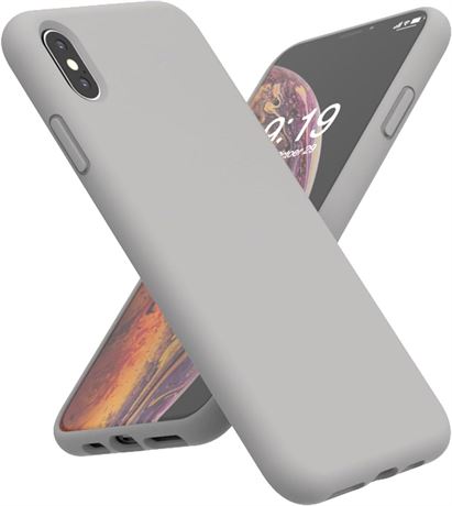 Designed for iPhone Xs Max Case, Silicone Phone Case Full Covered Shockproof