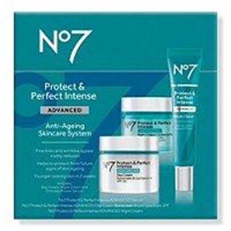 No7 Protect & Perfect Intense Advanced Skincare System - 3ct
