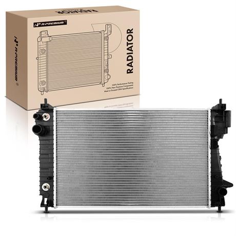 A-Premium Engine Coolant Radiator Assembly with Transmission Oil Cooler