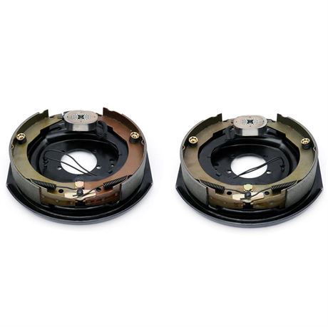 Pair Left & Right 12" x 2" Electric Trailer Brake Assembly,Fit Most 5,200 to