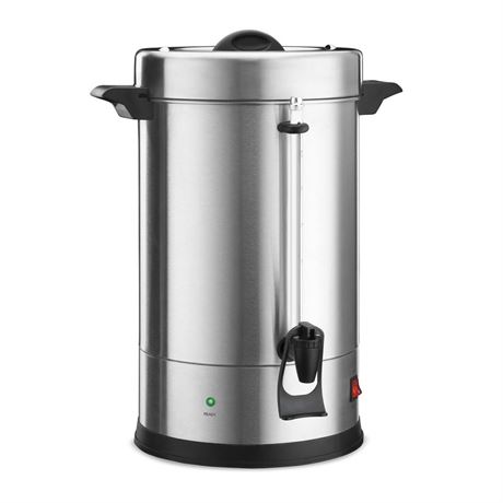 Waring Commercial WCU110 Coffee Urn, 110 Cup Capacity, Stainless Steel , 1500W,