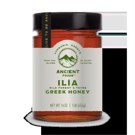 Ancient Foods: Honey Grk Ilia Wld Frst T, 16 Oz (2666105)