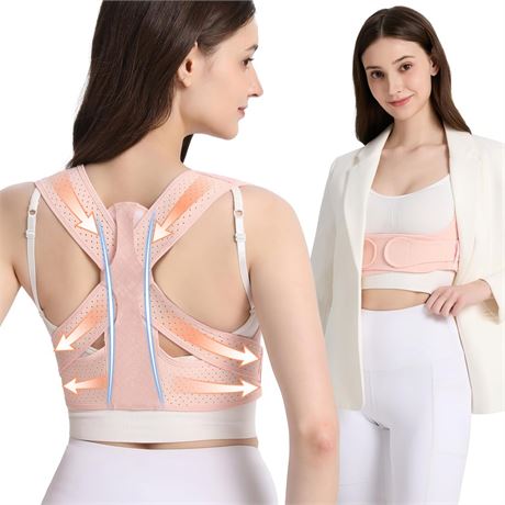 WNIEYO Back Brace Posture Corrector for Women Shoulder Straightener for Upper